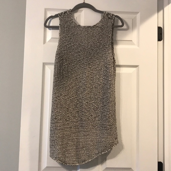 Helmet Lang Open Knit Tank - Picture 6 of 7